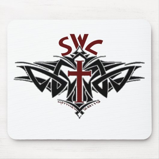 SWC - Matthewの28:19のマウスパッド マウスパッド (正面)