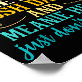 Swearing Because Sometimes Gosh Darn And Meanie He ポスター (角)