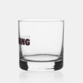 Swearing Helps Rocks Glass – Funny Barware ウイスキーグラス (左)