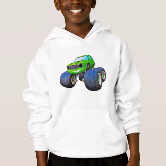 Sweat à capuche 4x4 monstre pour enfant (正面)