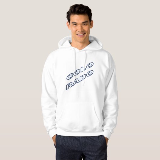SWEAT A CAPUCHE BASIQUE COLORADO パーカ (正面フル)