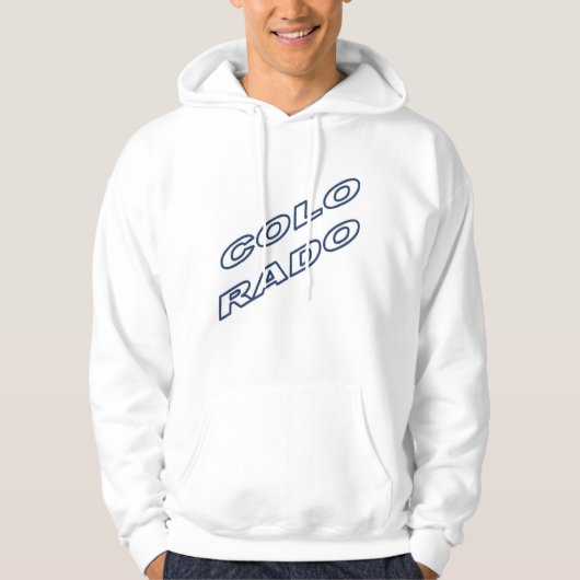 SWEAT A CAPUCHE BASIQUE COLORADO パーカ (正面)
