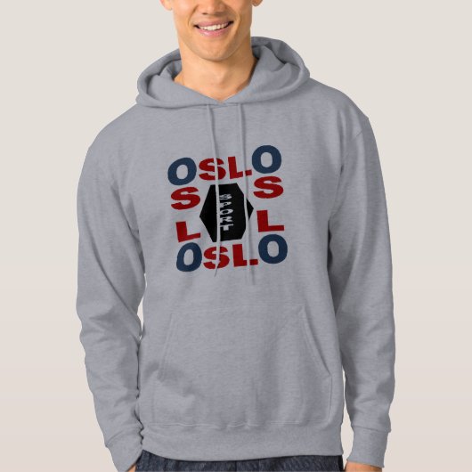 SWEAT A CAPUCHE BASIQUE OSLO SPORT パーカ (正面)