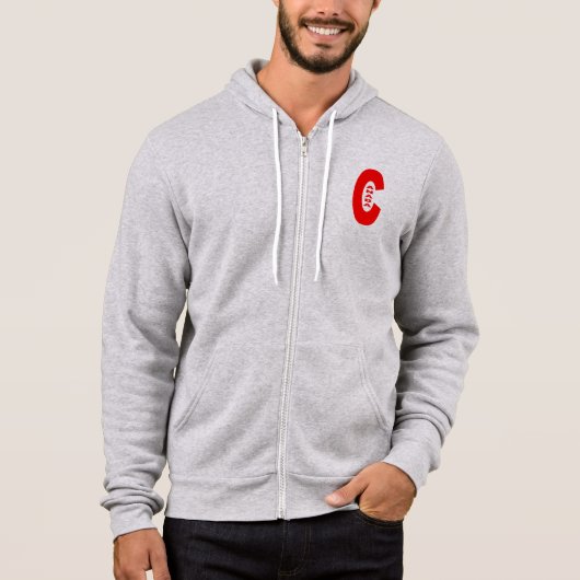 Sweat à capuche bruyère homme DESIGN CANADA パーカ (正面)