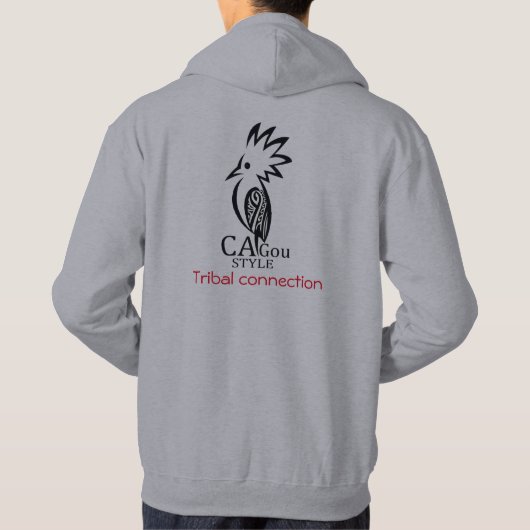 Sweat à capuche Cagou Style パーカ (裏面)