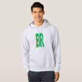Sweat à capuche cendre BRAZIL パーカ (正面フル)