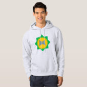 Sweat à capuche cendre homme SUN BRASIL パーカ (正面フル)