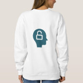 Sweat à capuche pour femme スウェットシャツ (裏面)