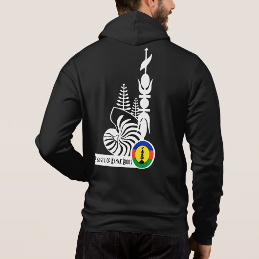 Sweat à capuche Strength of Kanak Roots パーカ (裏面)