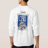 SWEAT BLANC CAO スウェットシャツ (裏面)