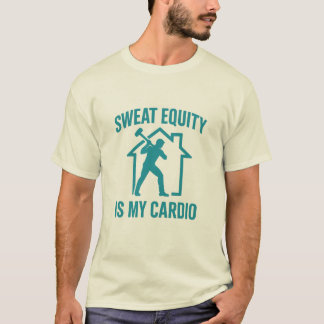 Sweat Equity Is My Cardio プレミアム Tシャツ