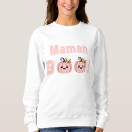 Sweat Femme Halloween – Mama BOO Kawaii スウェットシャツ