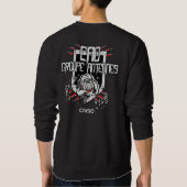 SWEAT NOIR ANTENNES スウェットシャツ (裏面)