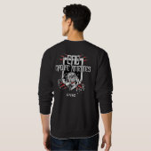 SWEAT NOIR ANTENNES スウェットシャツ (裏面フル)