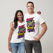 Sweat Now Shine Later レトロ80年代ジム Tシャツ (ユニセックス)