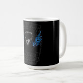 Sweat Now Shine Later – Gym Grind Fitness コーヒーマグカップ (正面右)