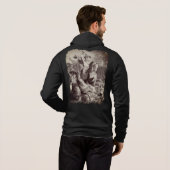 Sweat shirt à capuche Charles Martel 732 パーカ (裏面フル)