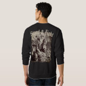 Sweat shirt Charles Martel Stand & Fight スウェットシャツ (裏面フル)