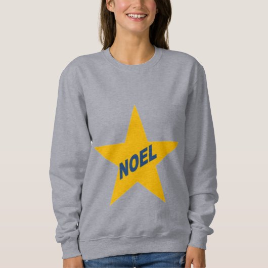 Sweat shirt grise femme ETOILE NOEL スウェットシャツ (正面)