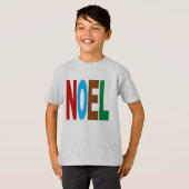 SWEAT-SHIRT HANES NOEL COULEURS Tシャツ (正面フル)