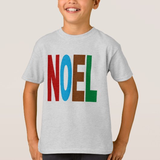 SWEAT-SHIRT HANES NOEL COULEURS Tシャツ (正面)