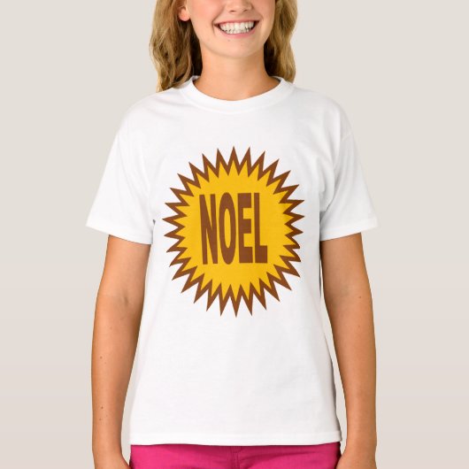 SWEAT-SHIRT   HANES   STAR  NOEL   CHOCOLAT Tシャツ (正面)