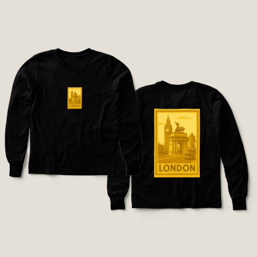 Sweat Shirt LONDON (デザイン 正面＆背面)