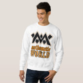 sweat shirt mathematic world  スウェットシャツ (正面フル)