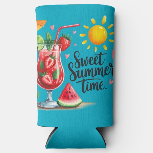 Sweat Summertime  スリム缶クーラー (正面)