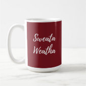 Sweata Weatha コーヒーマグカップ (左)