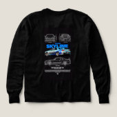 SWeater Nissan Skyline R34 (デザイン背面)