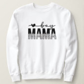 sweater t-shirt boy mom, special gift for mom スウェットシャツ (デザイン正面)