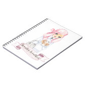 Sweater Weatherブロガーのノートブックジャーナル ノートブック (左側)