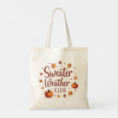 Sweater Weather Club メタリックホイル トートバッグ (裏面)