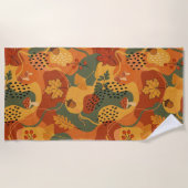 Sweater Weather Forever ビーチタオル (正面)