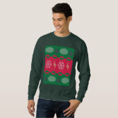  Sweater Weather Funny Holiday Design スウェットシャツ (正面フル)