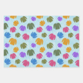 Sweaters and Gingerbread wrapping paper ラッピングペーパーシート (正面2)