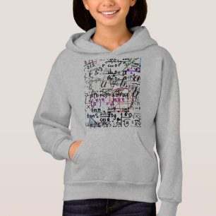 sweatshirtフード付グレーパターン(の模様が)あるス
