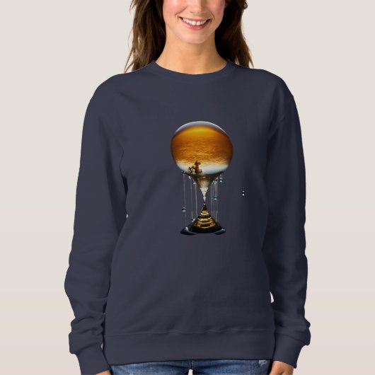 Sweatshirt凍っていの基本機能を削除 スウェットシャツ (正面)