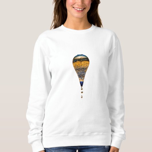 Sweatshirt凍っていの基本機能を削除 スウェットシャツ (正面)