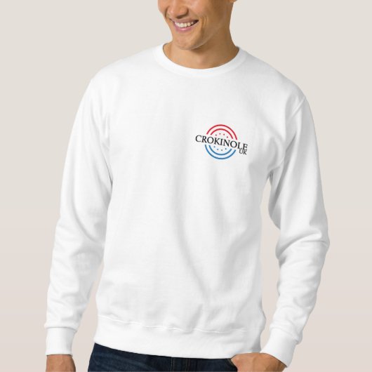 Sweatshirt -クラシック Crokinole UKロゴ スウェットシャツ (正面)