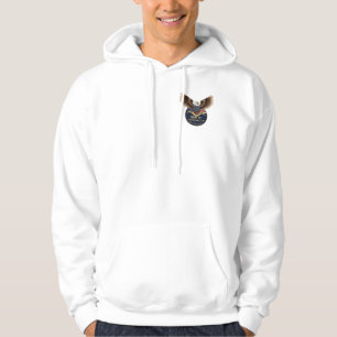 Sweatshirt – 小さなフロントロゴと大きなバックロゴ パーカ