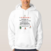 Sweatshirt à capuche Noël パーカ (正面)
