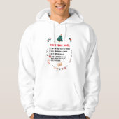 Sweatshirt à capuche Noël パーカ (正面)
