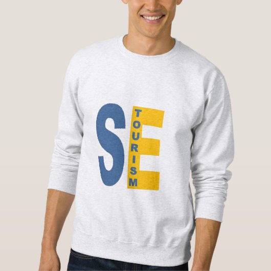 Sweatshirt cendre  homme SWEDEN  TOURISM スウェットシャツ (正面)