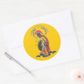 Sweatshirt Citation Jugurtha ラウンドシール (封筒)