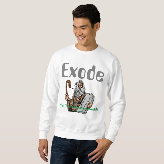 SWEATSHIRT EXODE スウェットシャツ (正面フル)
