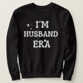Sweatshirt for a newlywed boyfriend or husband スウェットシャツ (デザイン正面)