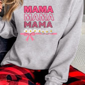 Sweatshirt for mom, with the phrase MAMA スウェットシャツ