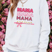 Sweatshirt for mom, with the phrase MAMA スウェットシャツ